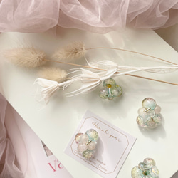 ˗ˏˋ Bubble jewel꙳⋆ Haruiro 〜春꙳⋆ ˎˊ˗ 宝石のようなバブルビーズのアクセサリー꙳⋆ 4枚目の画像