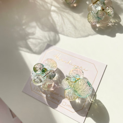 ˗ˏˋ Bubble jewel꙳⋆ Haruiro 〜春꙳⋆ ˎˊ˗ 宝石のようなバブルビーズのアクセサリー꙳⋆ 2枚目の画像