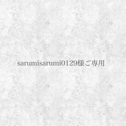 sarumisarumi0129様　ご専用 1枚目の画像