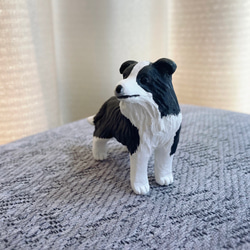 ボーダーコリー　ミニチュア　犬　フィギュア　置物　オブジェ 3枚目の画像