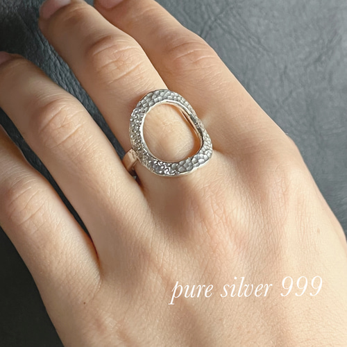 シルバー / K18 ♡ハート♡ リング シルバーハートリング｜リング｜ノジェス 公式オンラインストア