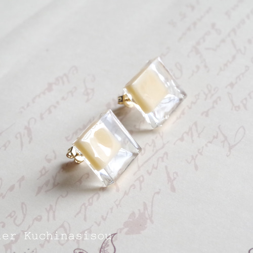 青山葵/まとめ商品/11点/レジンピアス レジンアート ハートのピアス〈青の揺らめき〉 | iichi 日々の