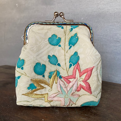 《着物リメイク》角型がま口 2枚目の画像