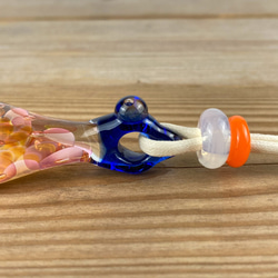 Fume Dot Glass Implosion ボロシリケイトガラスペンダント WITF17 13枚目の画像