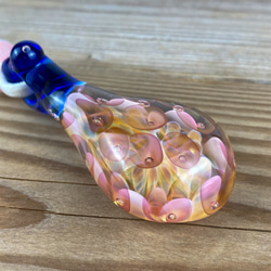 Fume Dot Glass Implosion ボロシリケイトガラスペンダント WITF17 8枚目の画像