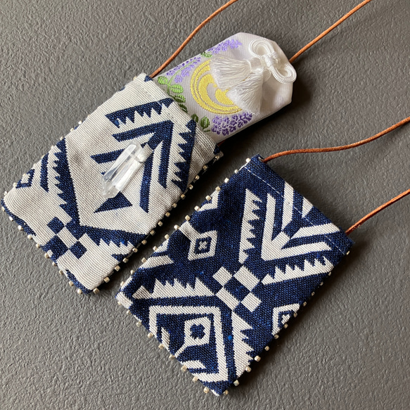 Amulet Pouch Necklace  / お守り袋ネックレス M 11枚目の画像