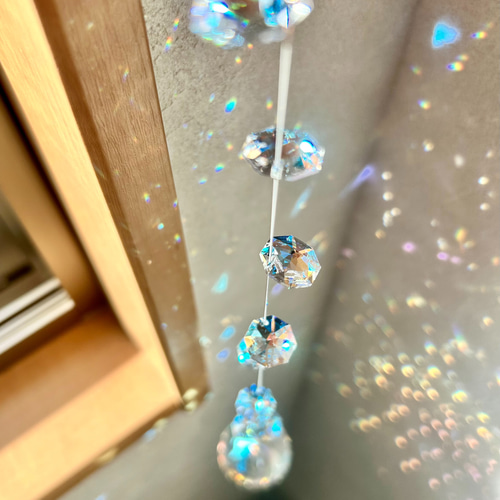 サンキャッチャー スワロフスキー シャンデリアタイプ SWAROVSKI（スワロフスキー）クリスタル仕様の高級サン