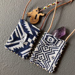 Amulet Pouch Necklace  / お守り袋ネックレス S 10枚目の画像