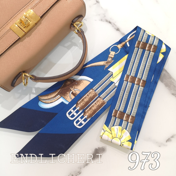 リボンスカーフ バッグスカーフ バッグチャーム 973 スカーフ