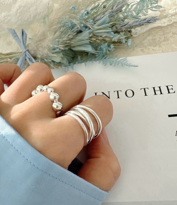 nastoys ツイストリング NASTOYS/ナストイズ「Twist-RING LARGE」925製シルバーリング