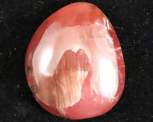 北海道 稲倉石鉱山インカローズ ロードクロサイト 89mm原石 322g