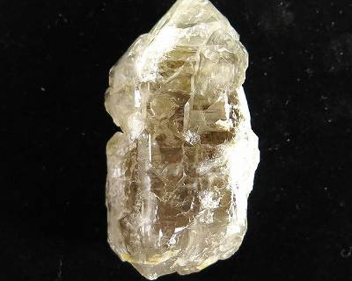 山梨県黒平産 スモーキークォーツ 煙水晶 エレスチャル原石 46.4g