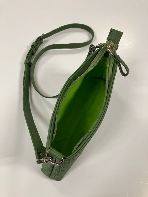 YSKA 〜 ソフトなレザーサコッシュ(姫路レザー) 3枚目の画像