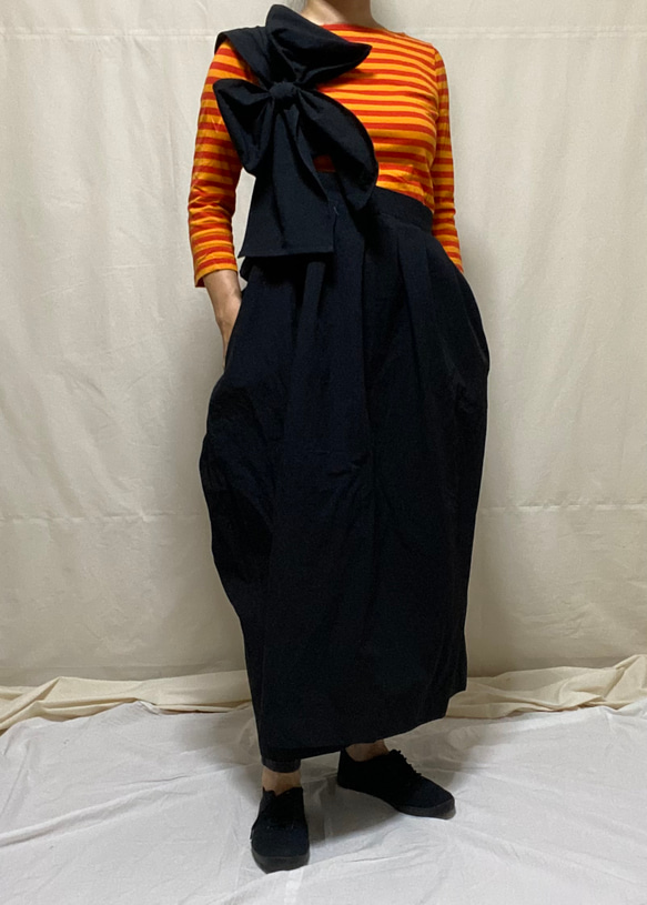 ワンショルダーリボンスカート（受注生産） 7枚目の画像