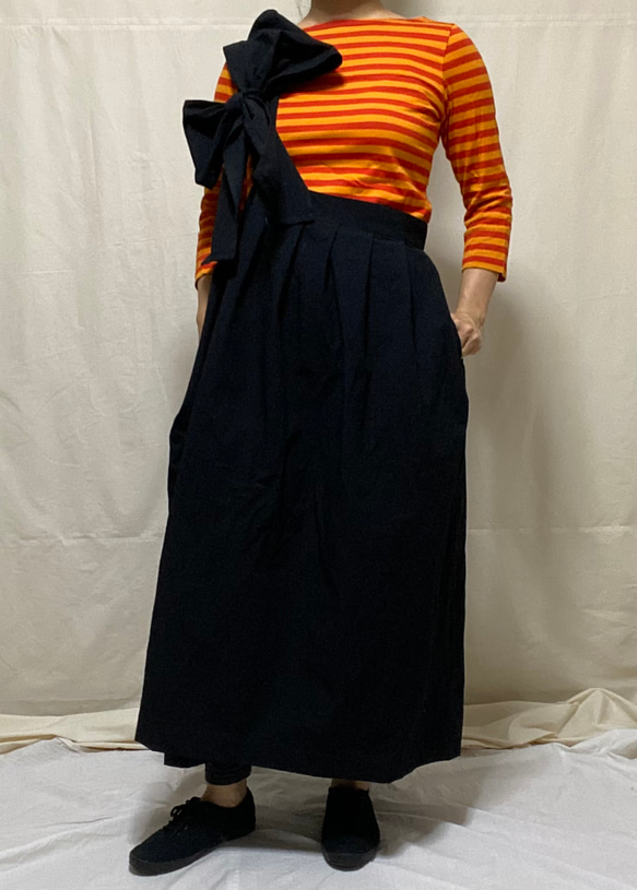 ワンショルダーリボンスカート（受注生産） 5枚目の画像