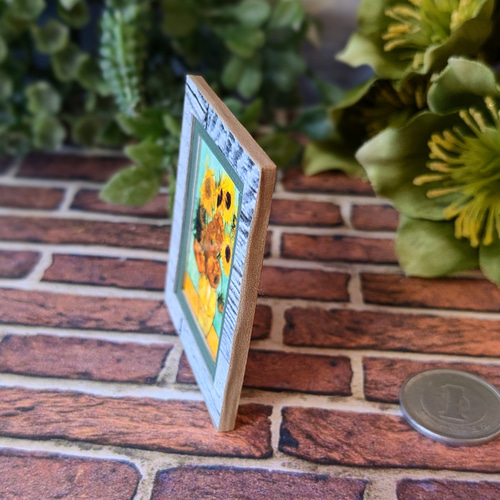 【骨董品・手工芸品】ゴッホのひまわり ミニチュアティーポット 骨董品・手工芸品】ゴッホのひまわり ミニチュアティーポット