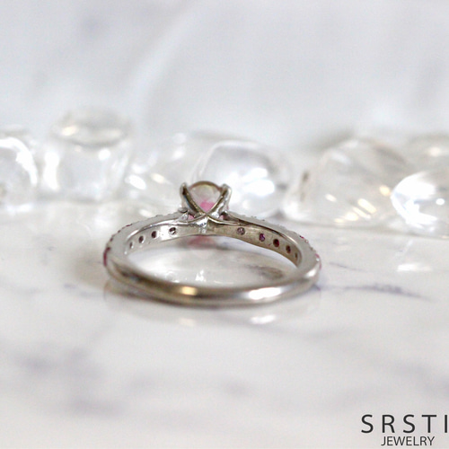 バイカラートルマリンのリング　12号／Silver925 バイカラートルマリン×silver925 リング | Shining Baby jewelry