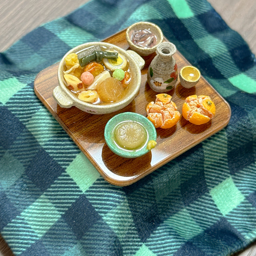 展示のみ】【送料無料】ミニチュアフード 「おでん鍋
