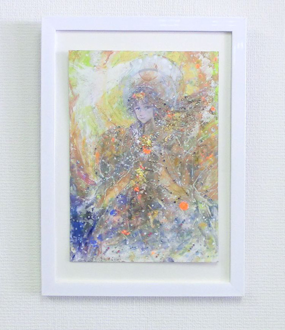 原画「日本の女神」（C）額サイズ29㎝×39.5㎝ パワーアート