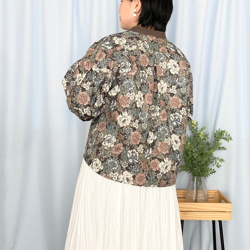 tricot comme des garcons   花柄タックブラウス tricot COMME des GARCONS - tricot comme des garcons 花柄タック