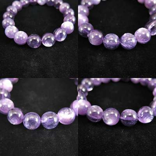 ラベンダーカラー パープルマイカ スフィア 天然石 レピドライト 原石