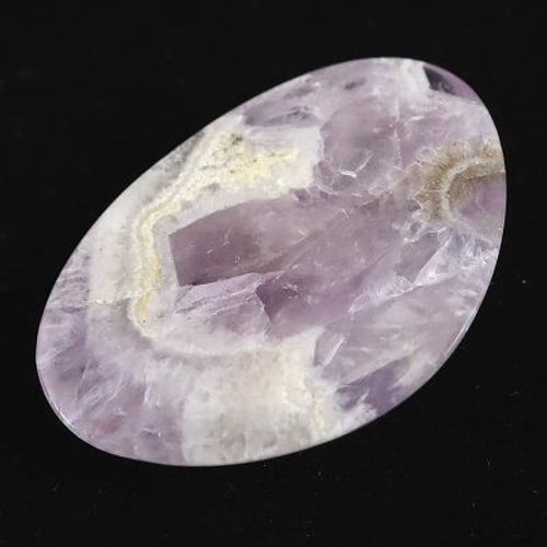 福島県 裏半田鉱山 紫水晶 アメジスト 29mmルース 4.87g【榎本通商