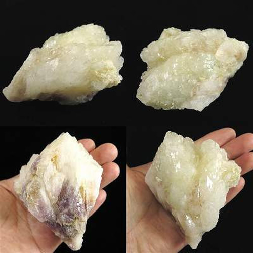 秋田県 荒川鉱山 紫水晶 アメジスト 93mmクラスター 243g【榎本通商