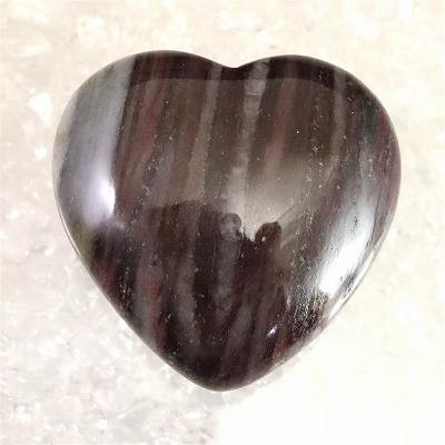 H&E社 ヴァイタライト アロハストーン (AZOZEO) 40mmハート 証明書付 32.9g【榎本通商54556】