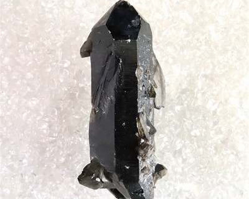 米国アーカンソー州産 黒水晶 モリオン クラスター 証明書付 82.0g