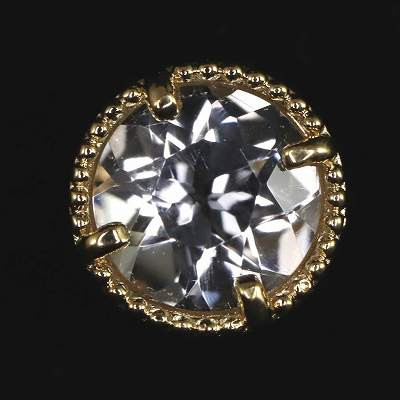 ペタライト  5mmラウンド ペンダントトップ　チャーム　K18YG　0.34g　【榎本通商55960】 13,578円