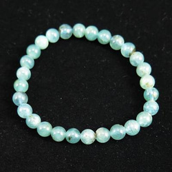 ウォーターメロン トルマリン AA+ 9.5mmブレスレット 27.4g #86698