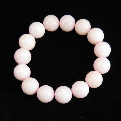 ピンクオパール AAA　14mm玉ブレスレット 44.6g 【榎本通商59317】