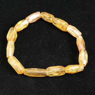 インペリアルトパーズ タンブル ブレスレット  19.7g【榎本通商61213】