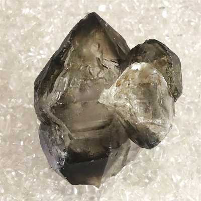 タンザニア産 モンドクォーツ スモーキー エレスチャル  110g【榎本通商61939】