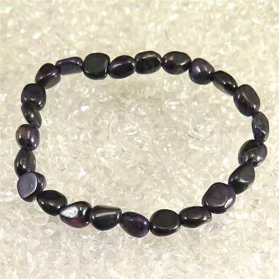 スギライト AAA タンブル ブレスレット 13.88ｇ【榎本通商63435】 26,650円