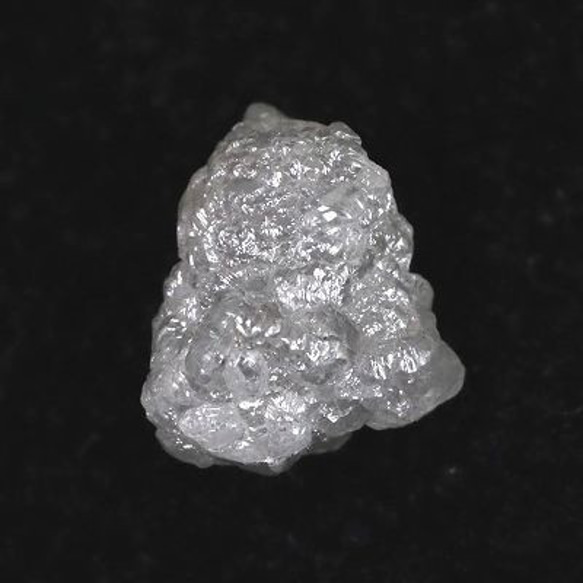 天然ダイヤモンド（ホワイト/グレー）原石　1.07ct【榎本通商66878】 1枚目の画像