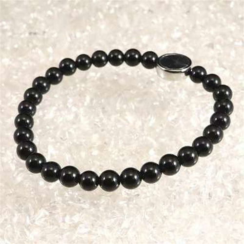 チベタンテクタイト ムオニナルスタ隕石 コンビ ブレスレット 11.3g