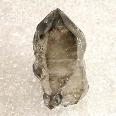 タンザニア産 モンドクォーツ スモーキー エレスチャル  146g【榎本通商76321】