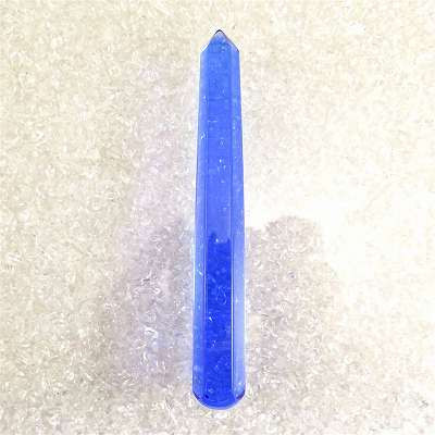 H＆E社 シベリアンブルークォーツ 150mm ワンド 94.6g【榎本通商76587】