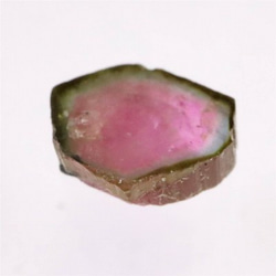 ウォーターメロントルマリン 原石スライス ブラジル産 2.29ct【榎本通商78011】 3枚目の画像