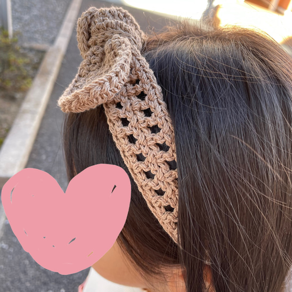 【ヘアバンド】まあるいリボン ベビー キッズ シンプル 17枚目の画像