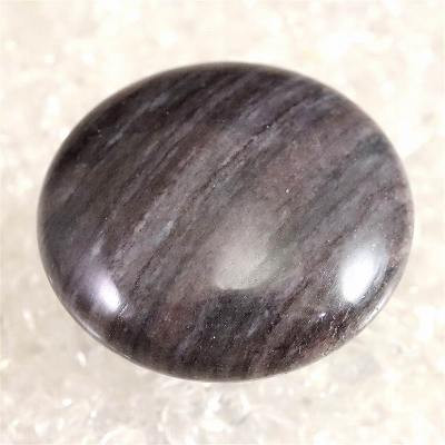 H&E社 ヴァイタライト アロハストーン (AZOZEO) 30mmソーサー 証明書付 15.5g【榎本通商81559】