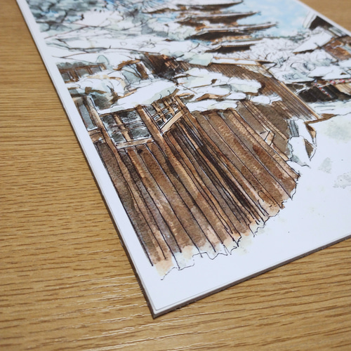 T. TAKESUE 水彩画 建物 約A4サイズ it-664365f9c38d9-1200.jpg