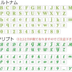 トートバッグ ミニトート ショルダーバッグ イニシャルトート 名入れ ネーム入り イニシャル プレゼント 送別品 14枚目の画像