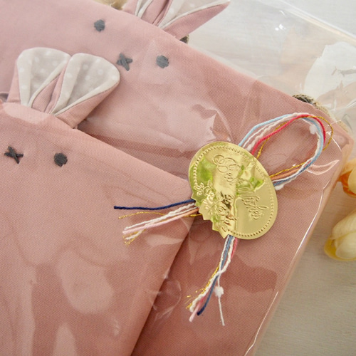 いちごみるくのうさぎちゃんレッスンバッグ＆シューズケース（いちご柄