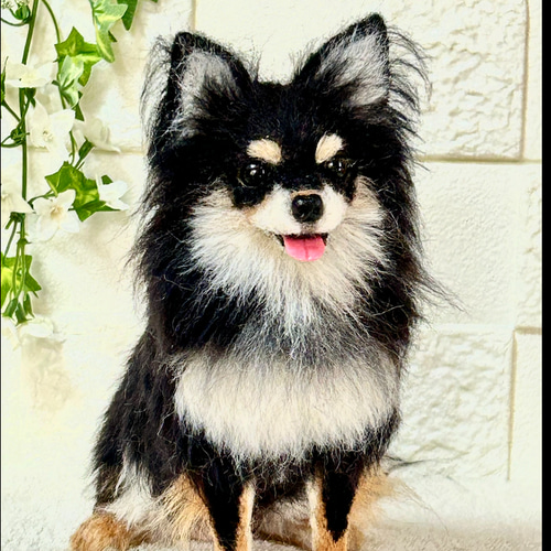 ojaru0912様 羊毛フェルト チワワ ハンドメイド 犬(羊毛 ojaru0912様 羊毛フェルト チワワ ハンドメイド 犬(羊毛