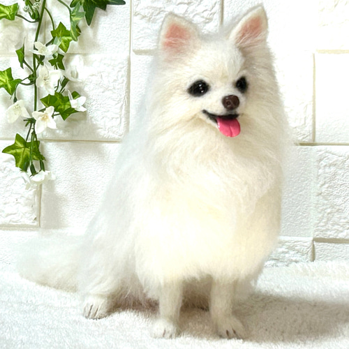 ☆羊毛フェルト☆【オーダーメイド】☆ハンドメイド☆リアル☆チワワ☆白☆うちの子☆メモリアル☆犬☆ぬいぐるみ☆虹の橋 羊毛フェルト みぃーちゃん 通販|Creema(クリーマ) 17256830 ☆羊毛フェルト☆【オーダーメイド】☆ハンドメイド☆リアル☆チワワ☆白☆うちの子☆メモリアル☆犬☆ぬいぐるみ☆虹の橋 羊毛フェルト みぃーちゃん 通販|Creema(クリーマ) 17256830