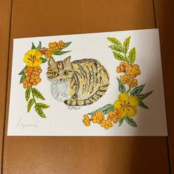 ネコのポストカード(3枚セット) 3枚目の画像