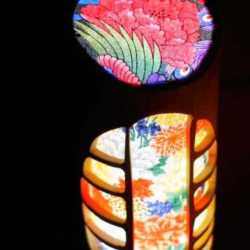 竹灯り・竹あかり・竹灯籠　～～ 癒しの灯り　華衣ライン★窓の雲★～～ 竹灯り・竹あかり・竹灯籠 ～～ 癒しの灯り 華衣ライン☆窓の雲