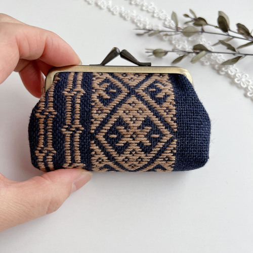 こぎん刺し がま口 財布 がま口 e°ru 通販 17256941｜Creema(クリーマ)